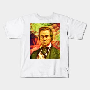 George Perkins Marsh Snow Portrait | George Perkins Marsh Artwork 9 Kids T-Shirt